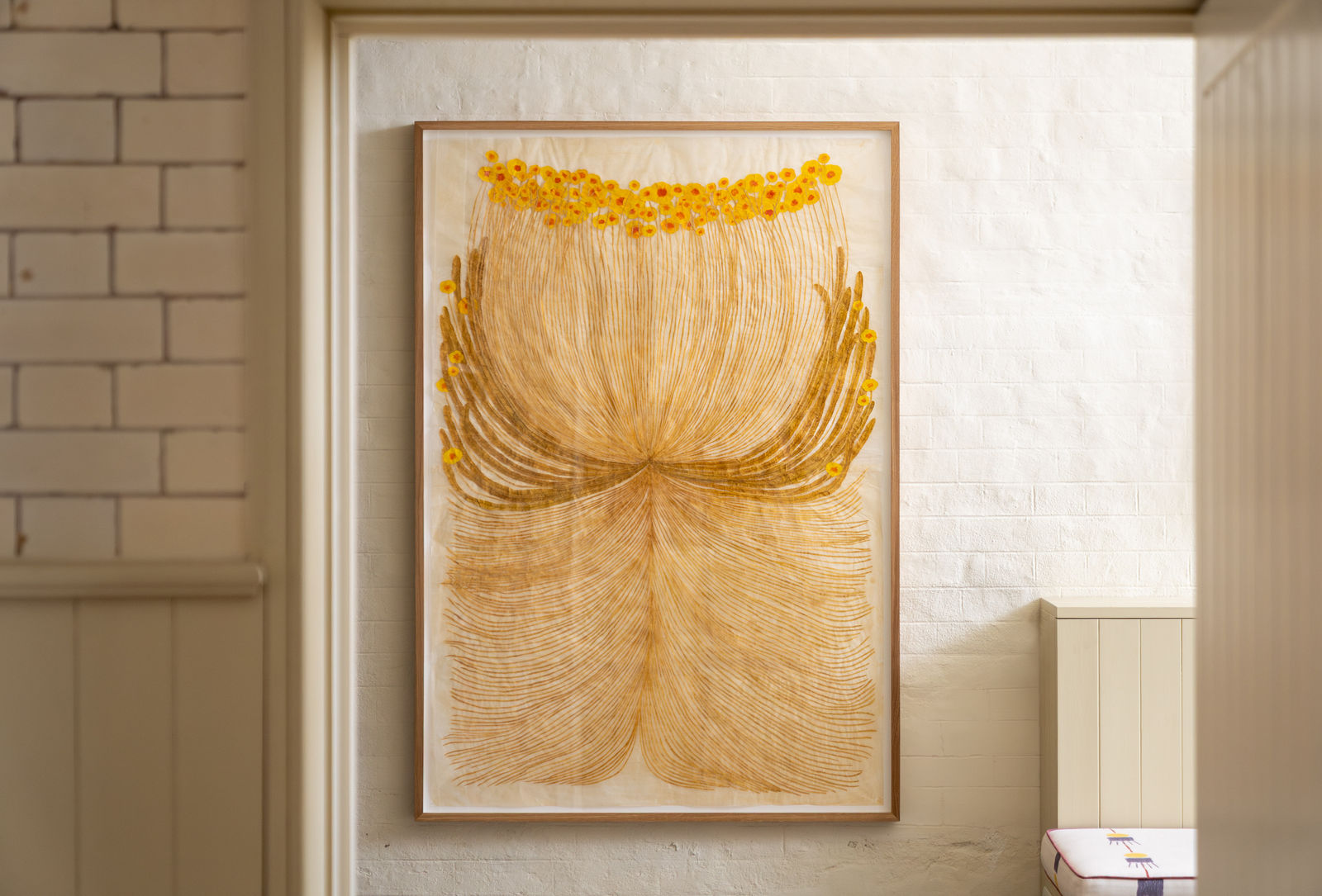 Fumi Imamura, One flower (yellows flowers) (花ひとつ (きいろい お花), 2025