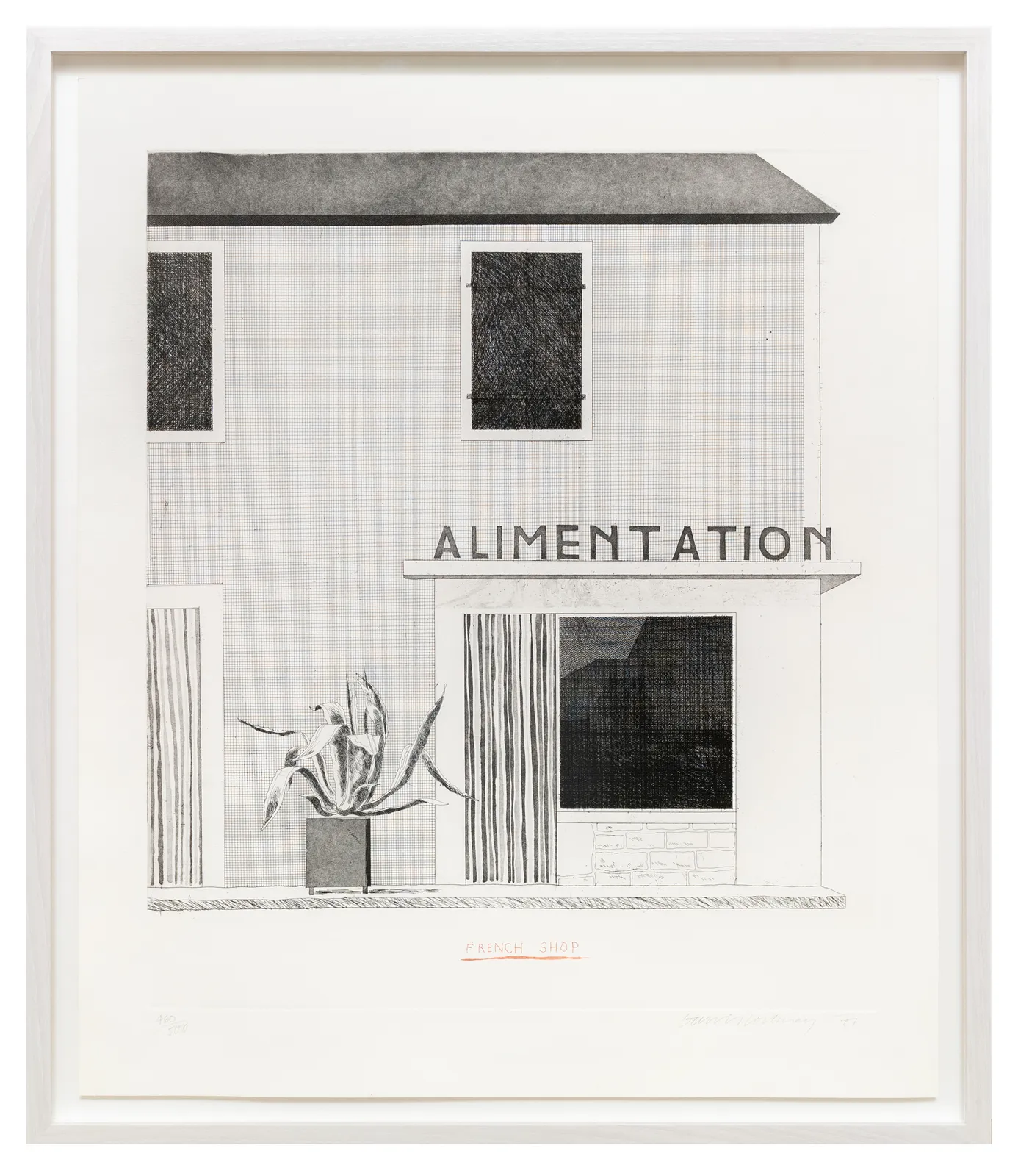 David Hockney, French Shop, 1971