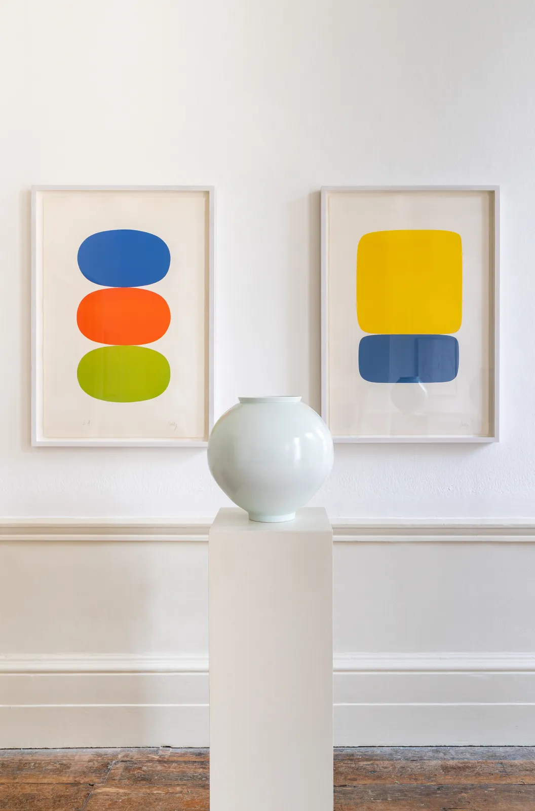 Ellsworth Kelly, Blue and Orange and Green, 1964-65