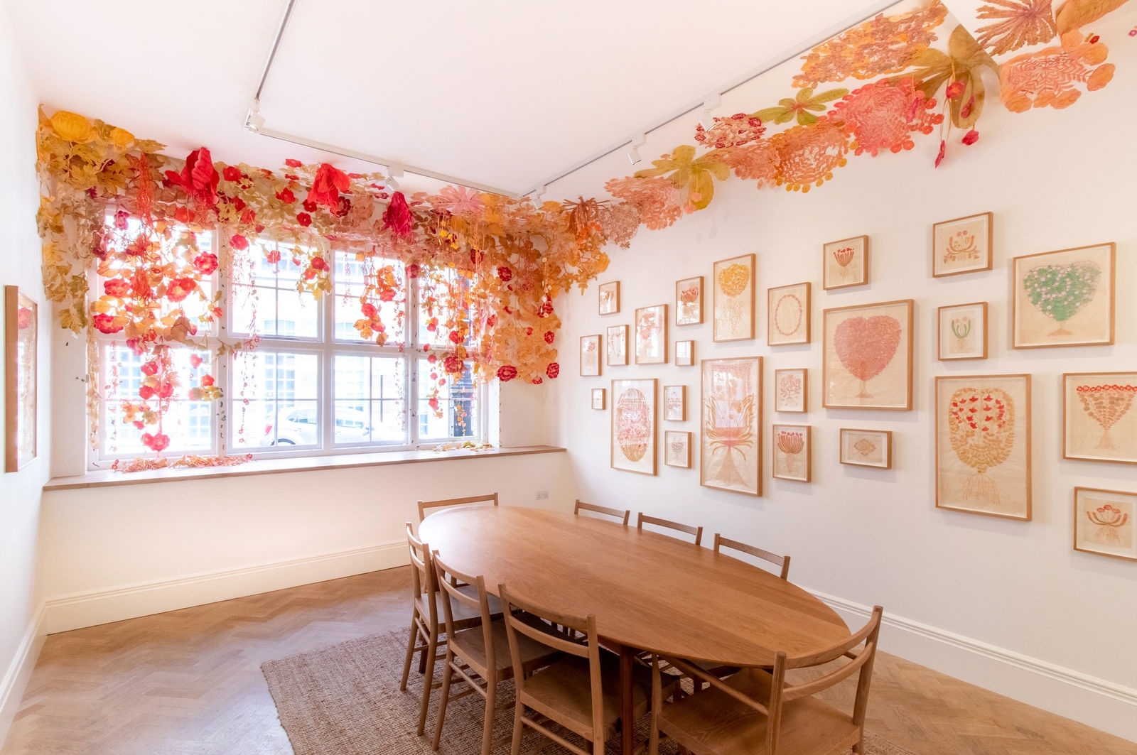 Fumi Imamura, One Flower (red geranium) (花ひとつ(赤いゼラニウム), 2022