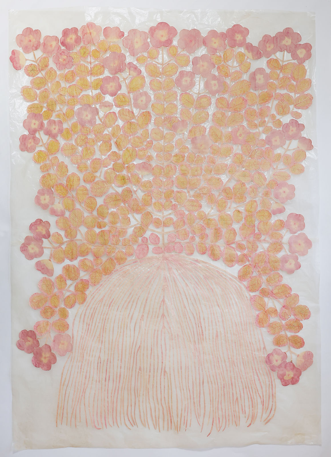 Fumi Imamura, One Flower (purple flower) (花ひとつ(紫のお花)), 2023