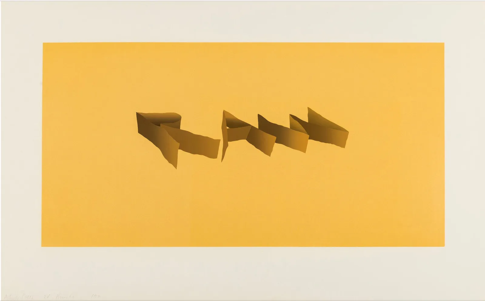 Ed Ruscha, Raw, 1971