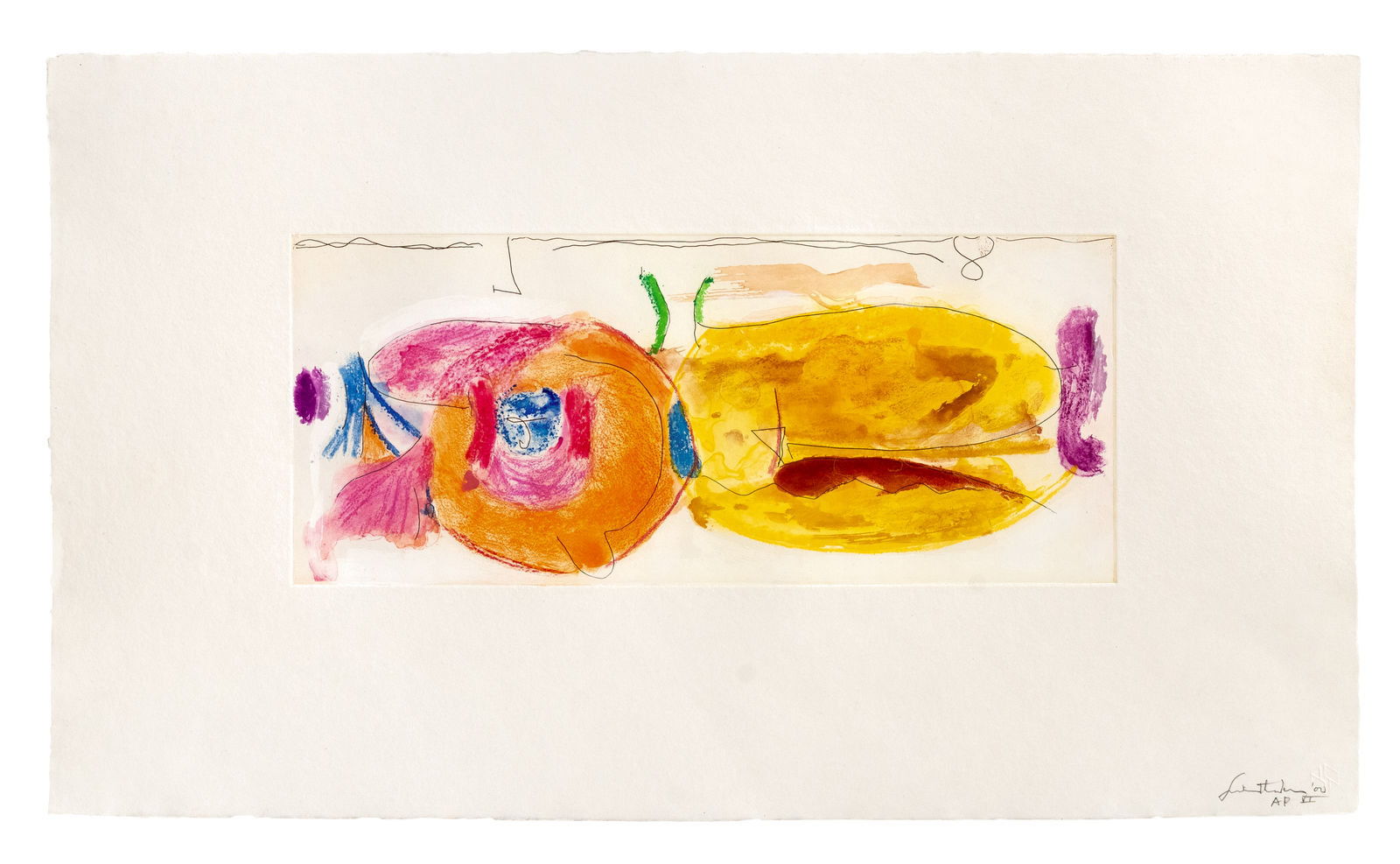Helen Frankenthaler, Round Robin, 2000