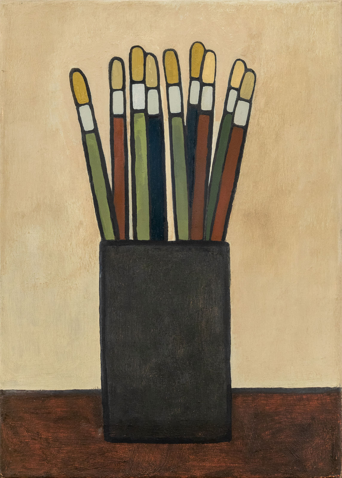 William Wright, Brushes V, 2021