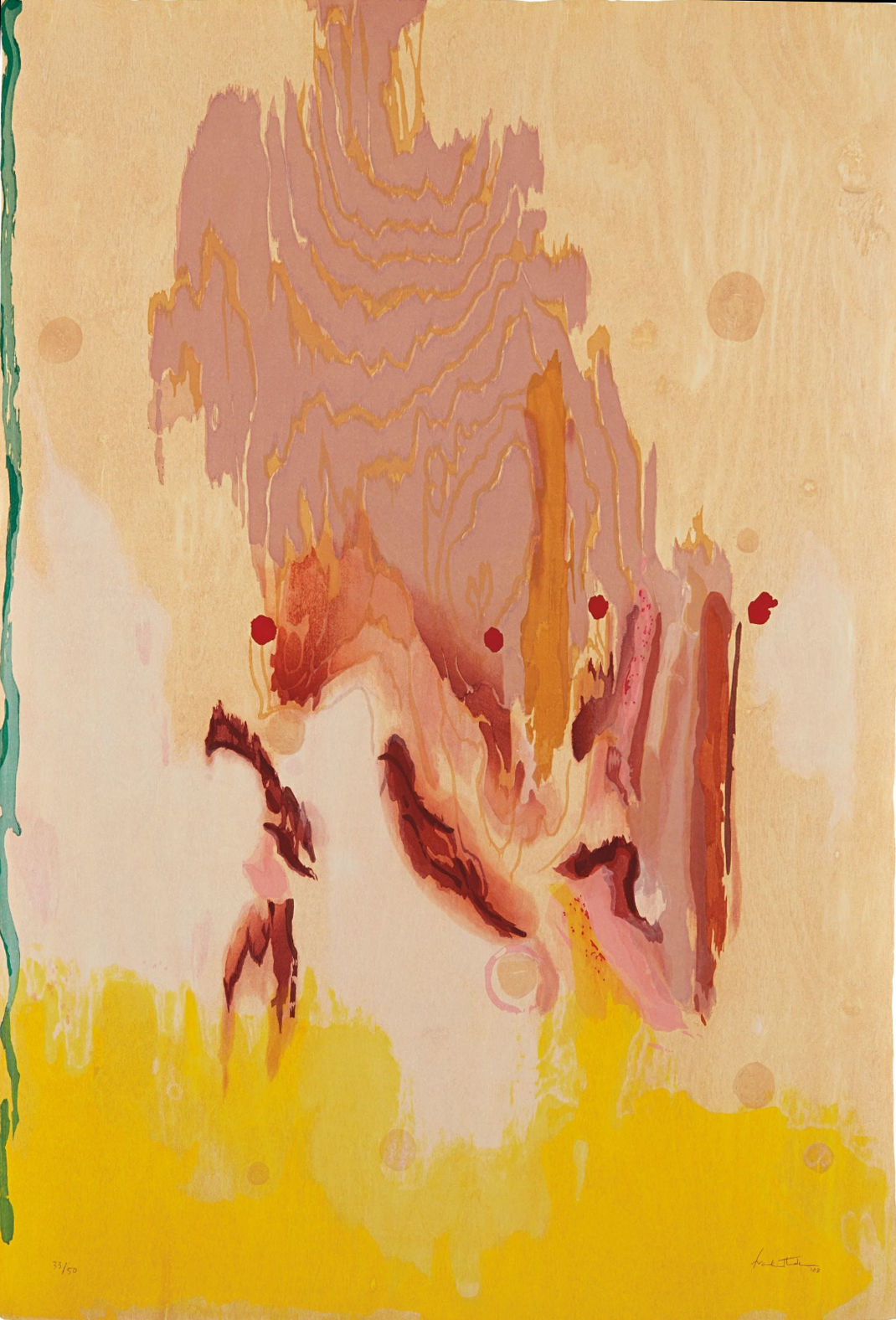 Helen Frankenthaler, Geisha, 2003