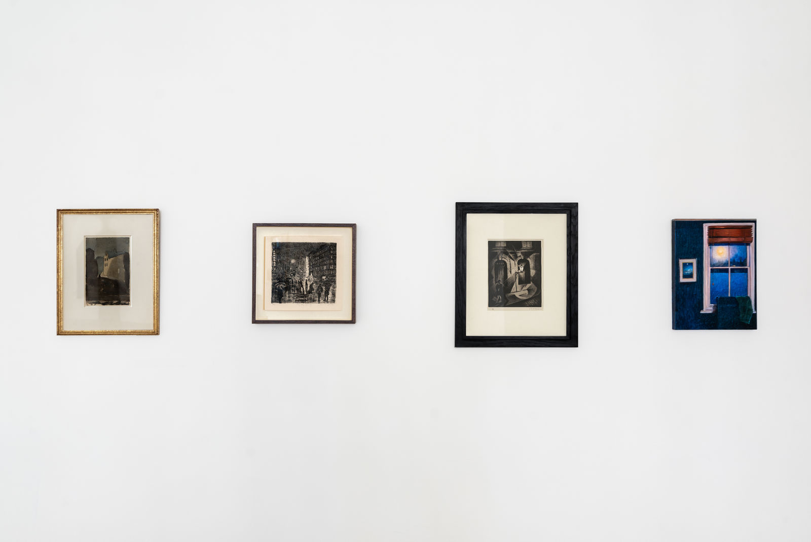 Gwen John, Street at Night, Meudon, 1910s