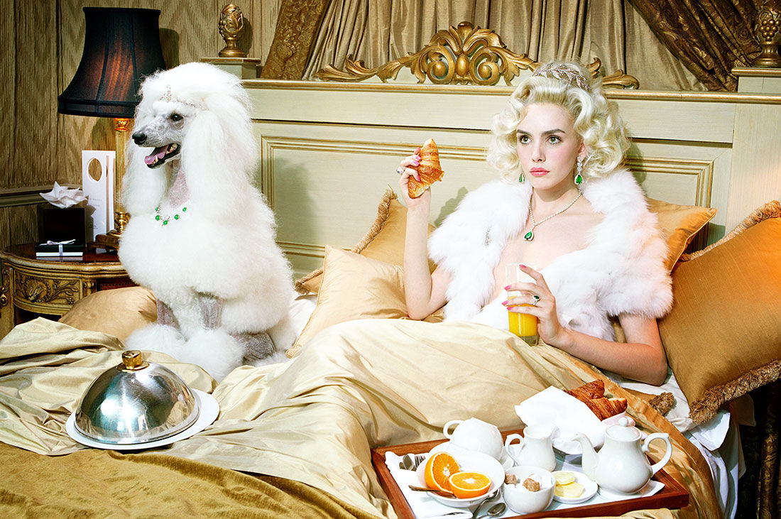 Miles Aldridge, Dog Lady #2, 2009
