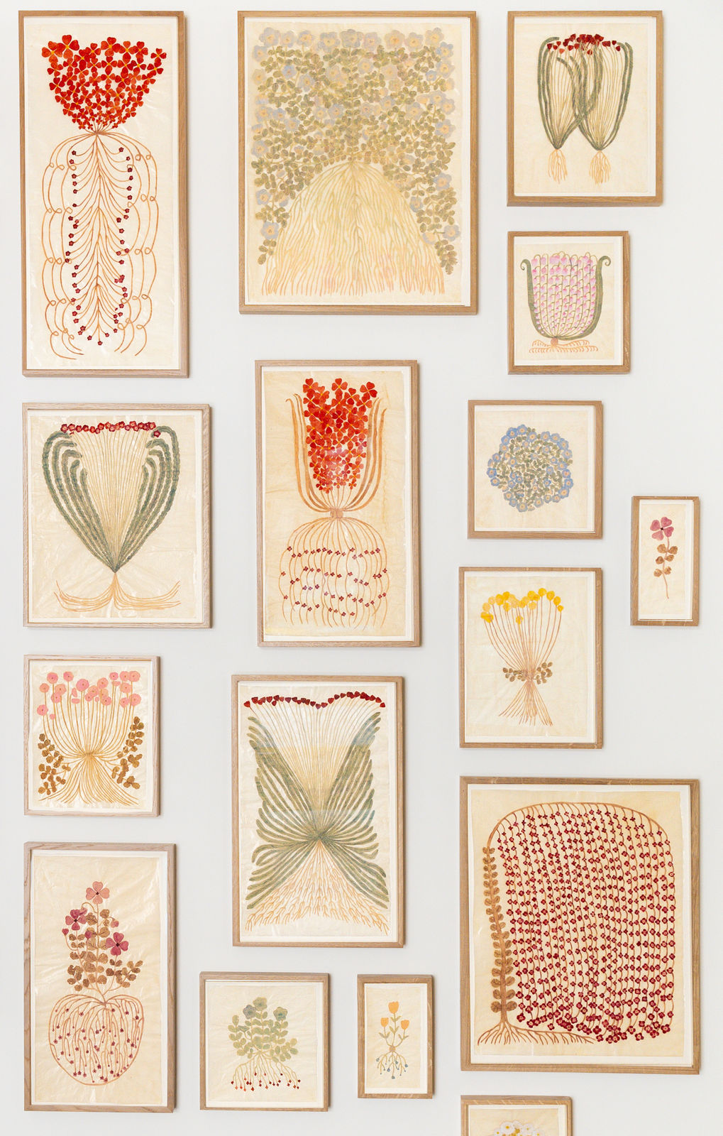 Fumi Imamura, One flower (pink lily of the valley) (花ひとつ (もも色の すずらん), 2024