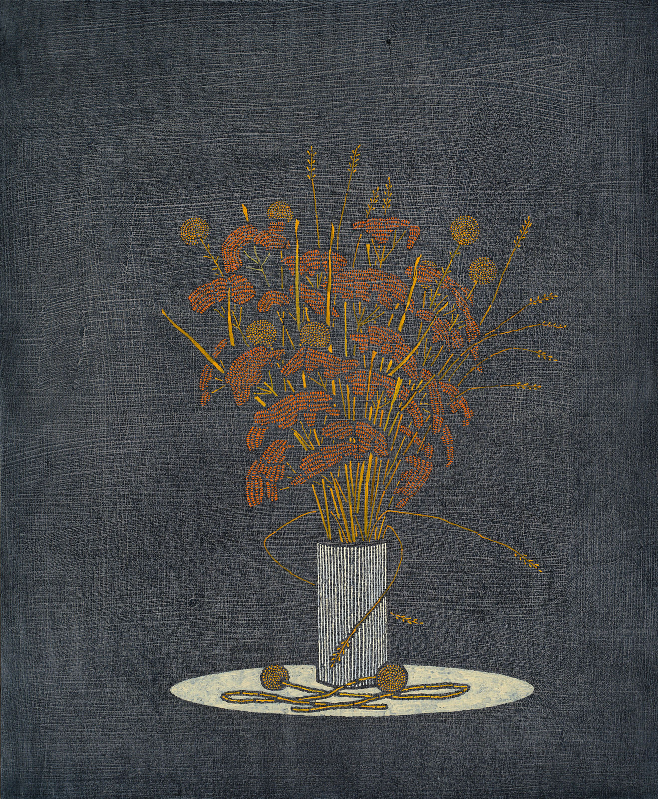 Stephen Chambers, Oval (Negative) 5, 2025