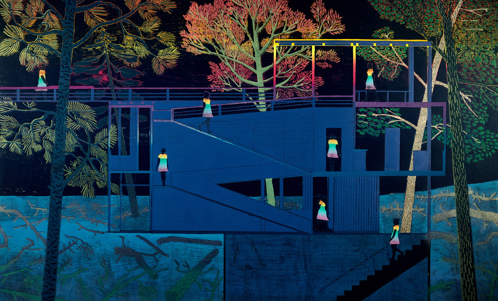 Tom Hammick, Underworld (An Escape), 2020