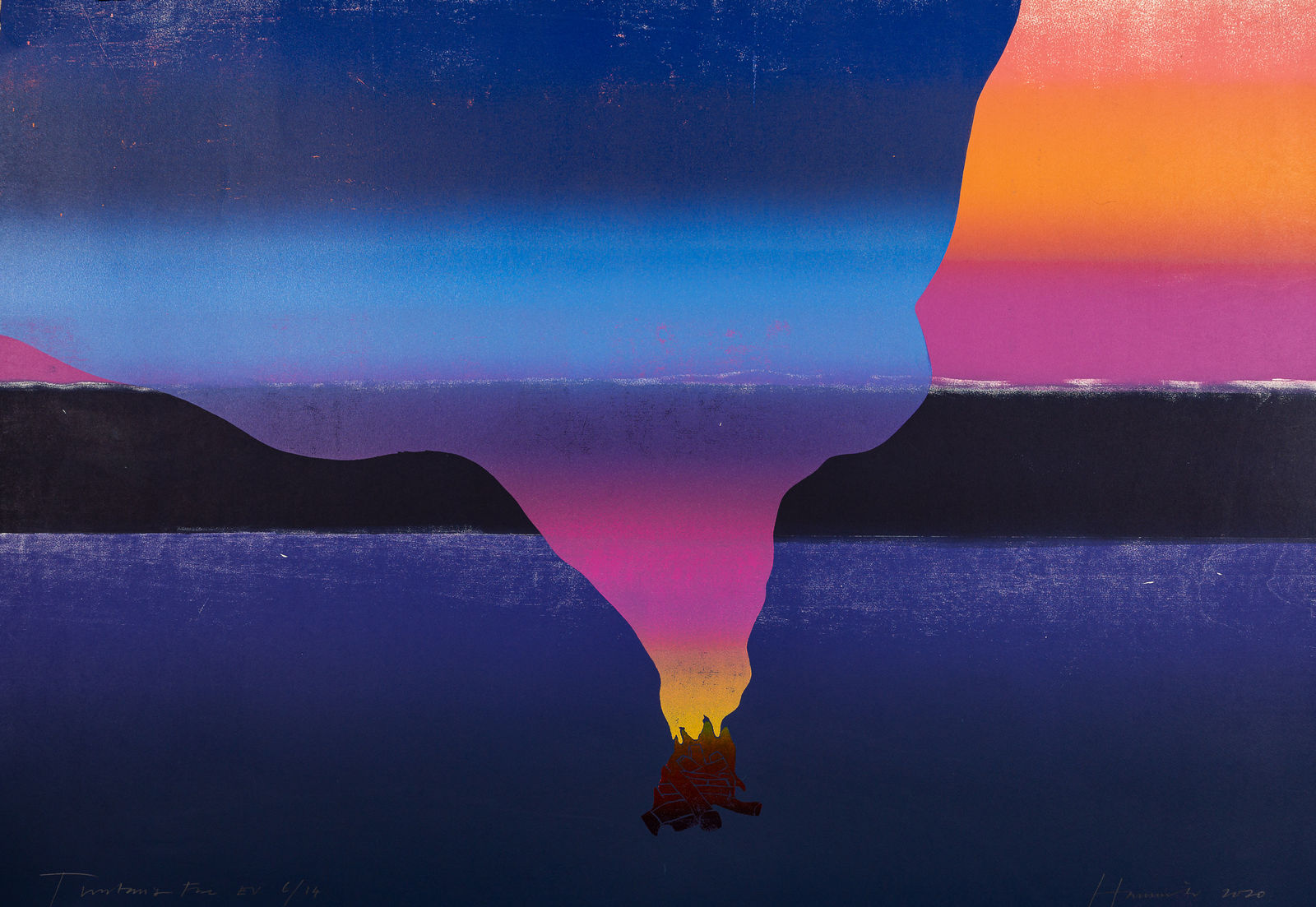 Tom Hammick, Tristan's Fire, 2020