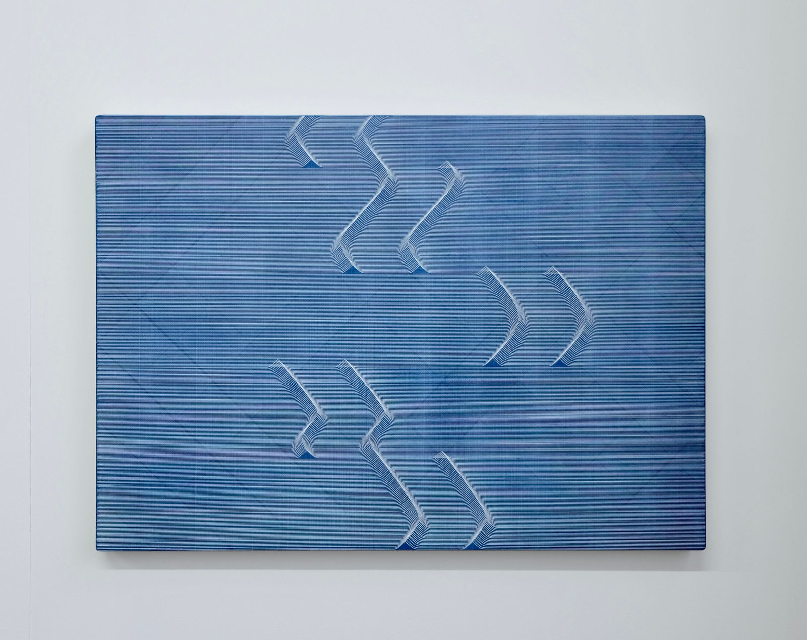 David Murphy, Long Ending (Blue), 2020