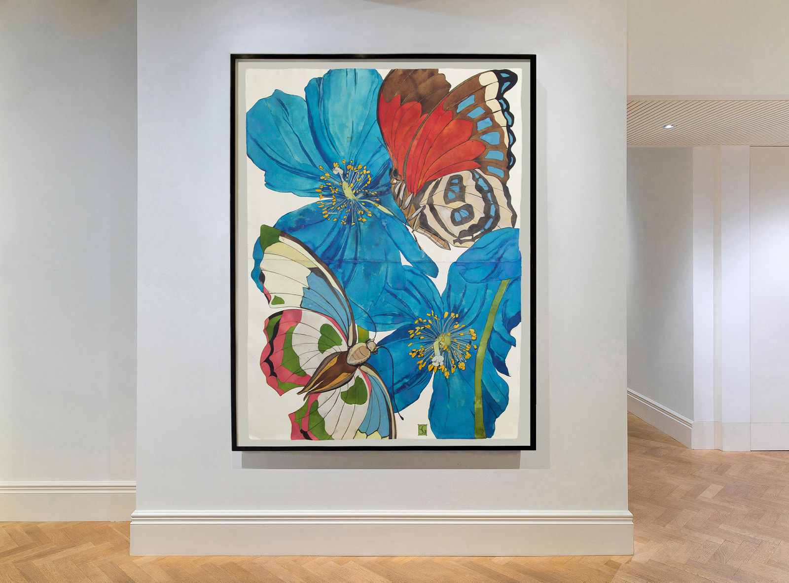 Sarah Graham, Meconopsis baileyi II, 2019