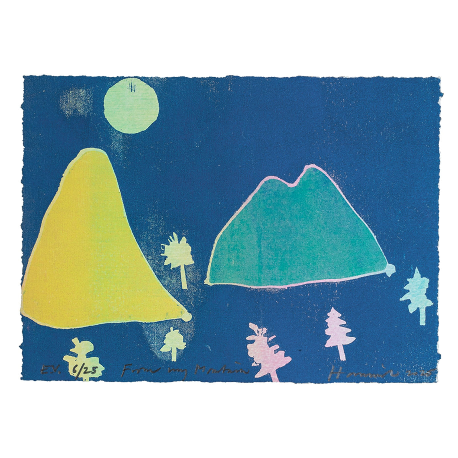 Tom Hammick, Nightfire 2020 | Deluxe Edition Catalogue - From my Mountain, 2020