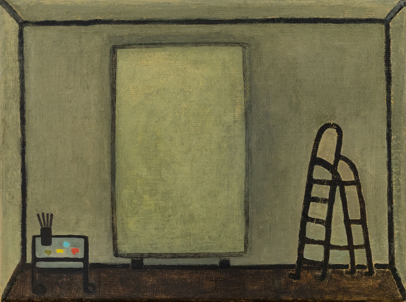 William Wright, Small Interior I, 2021