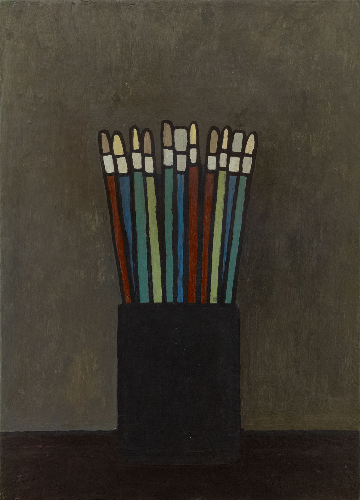 William Wright, Brushes VI, 2021