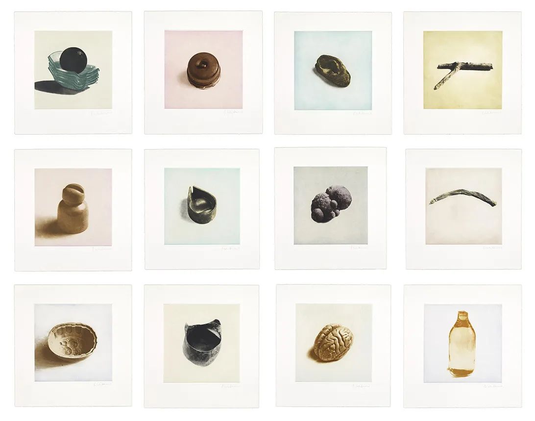 Rachel Whiteread, 12 Objects, 12 Etchings, 2010