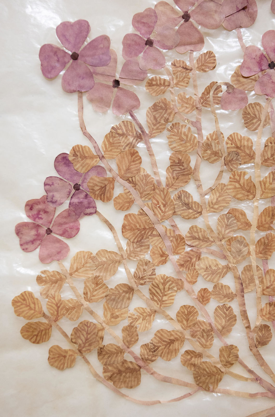 Fumi Imamura, One flower (Sweet rocket) (花ひとつ(むらさきな ずな), 2025