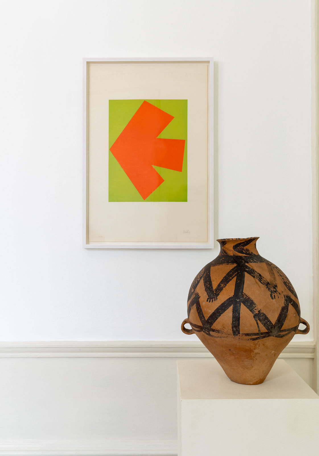 Ellsworth Kelly, Orange Over Green, 1964-65