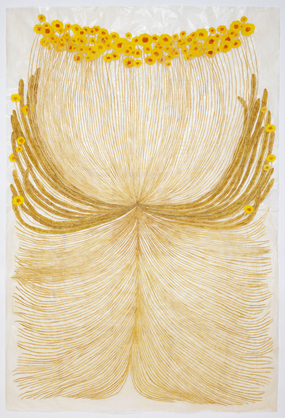 Fumi Imamura, One flower (yellows flowers) (花ひとつ (きいろい お花), 2025