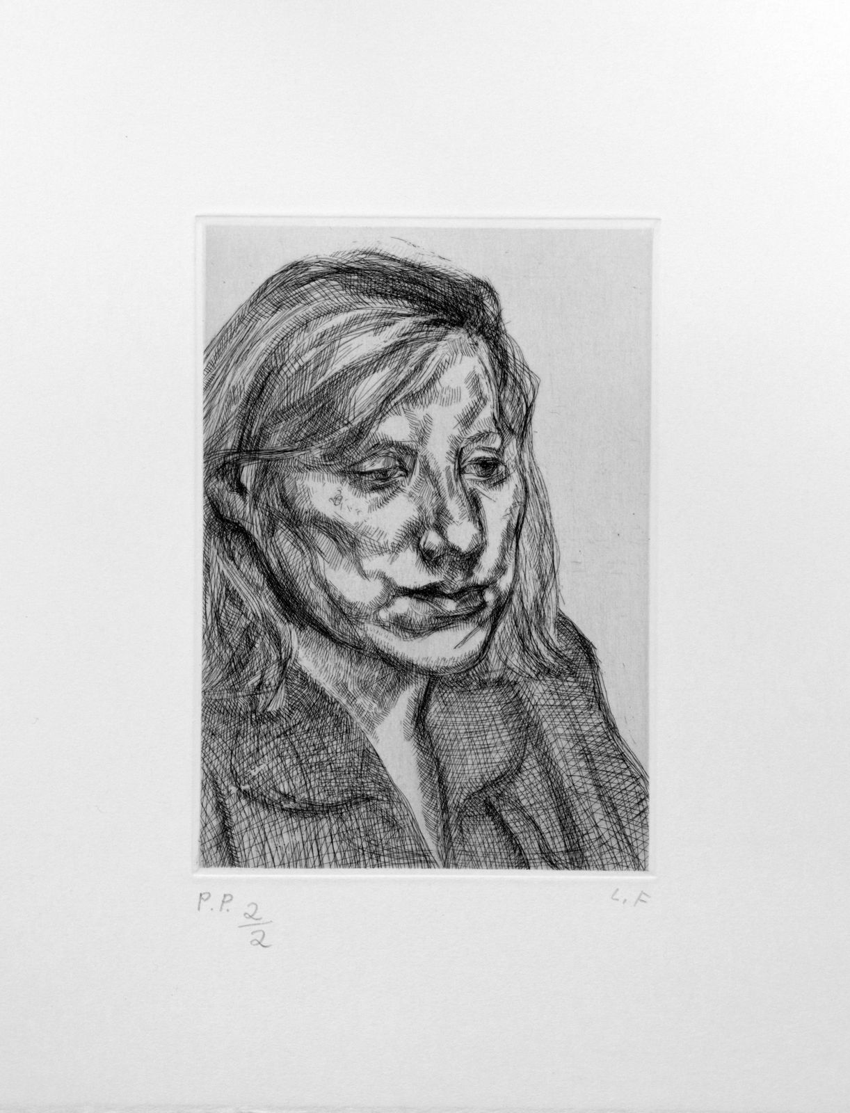 Lucian Freud, Head of IB, 1988