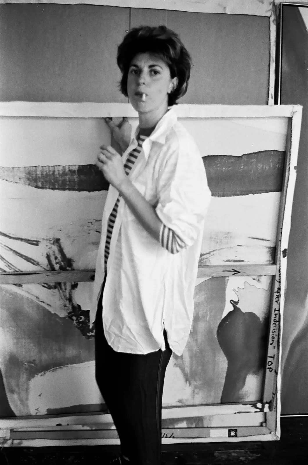 Kasmin, Helen Frankenthaler in her studio, New York, c. 1965