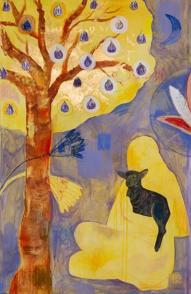 Delia Hamer, I FOUND MY SHADOW UNDER A FIGTREE, 2023