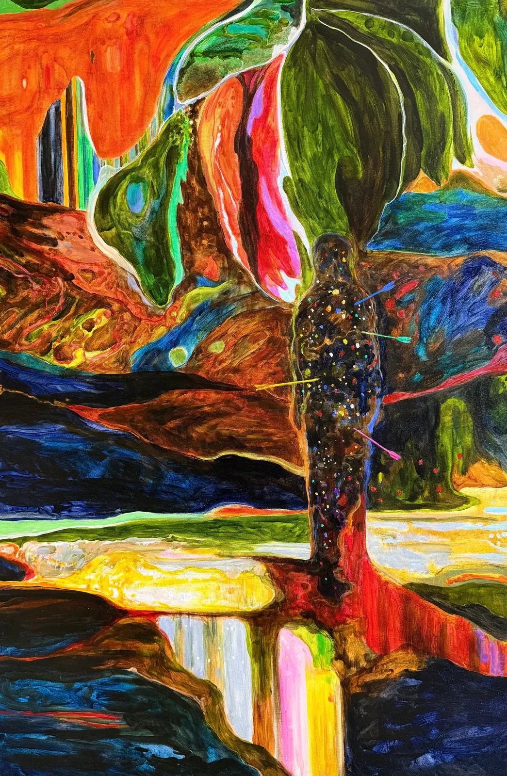 Jiri Hauschka, Saint Sebastian Under the Palm Tree, 2025