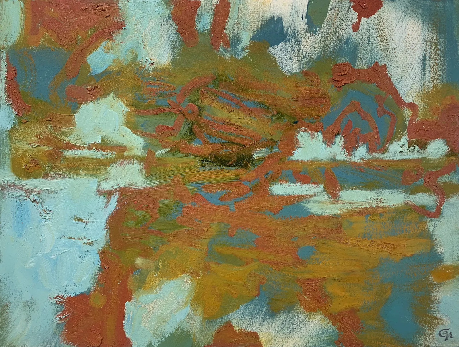 Anne Griffiths, Early Morning Chaos, 2020