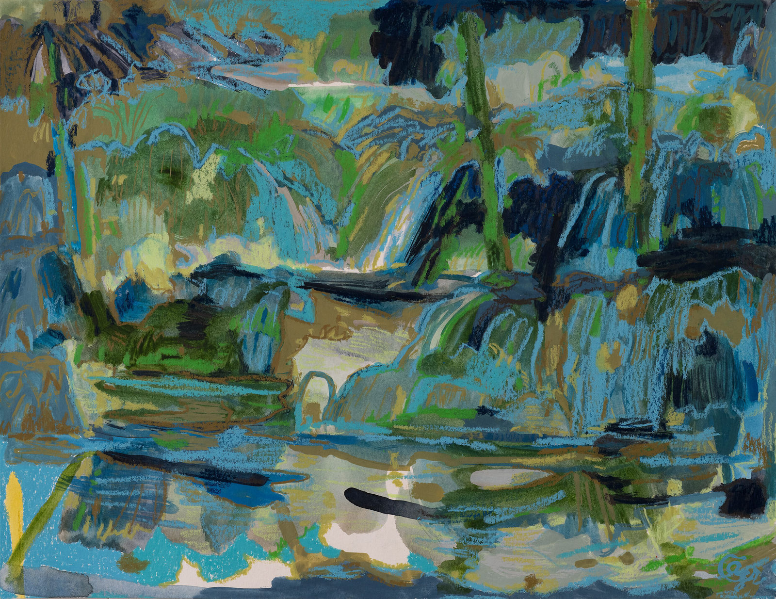 Anne Griffiths, Something In The Water, 2020