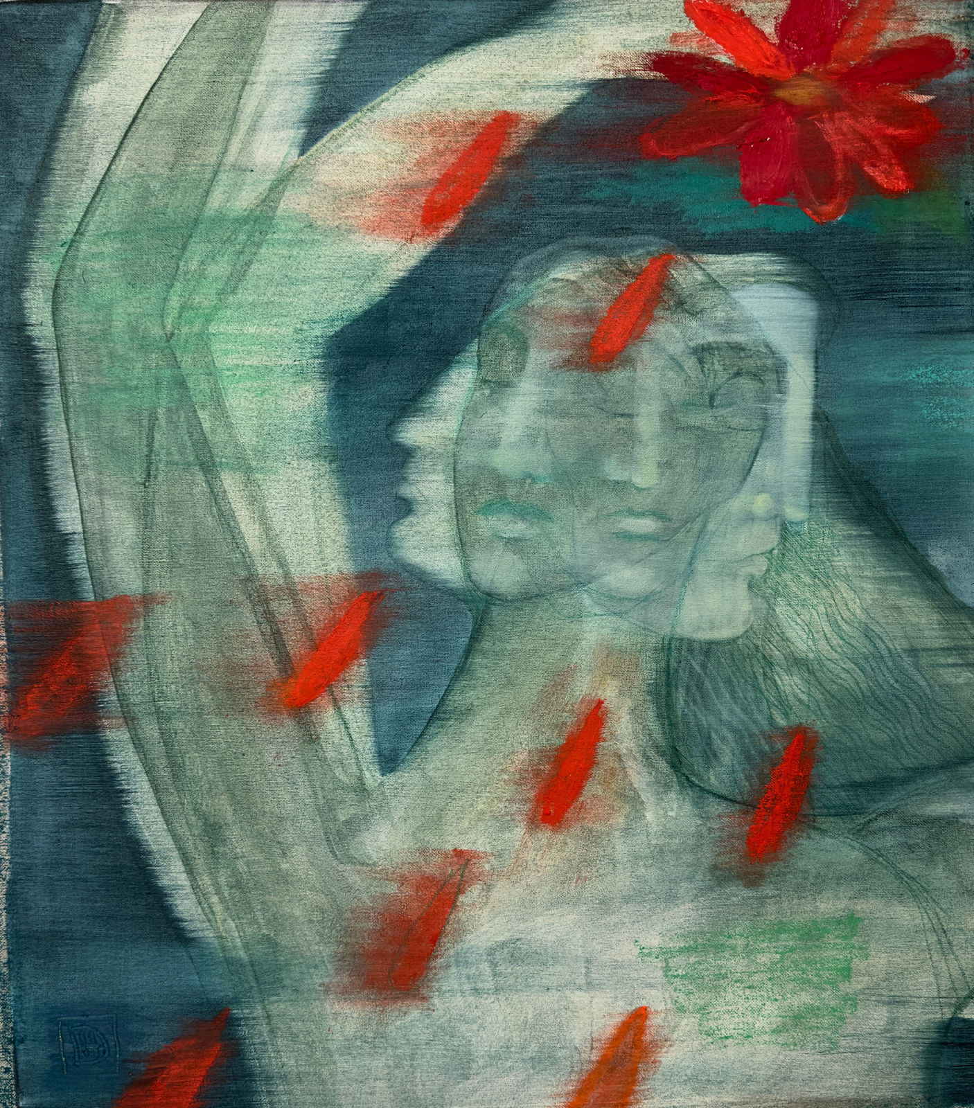 Delia Hamer, The garden wilted away 4, 2026