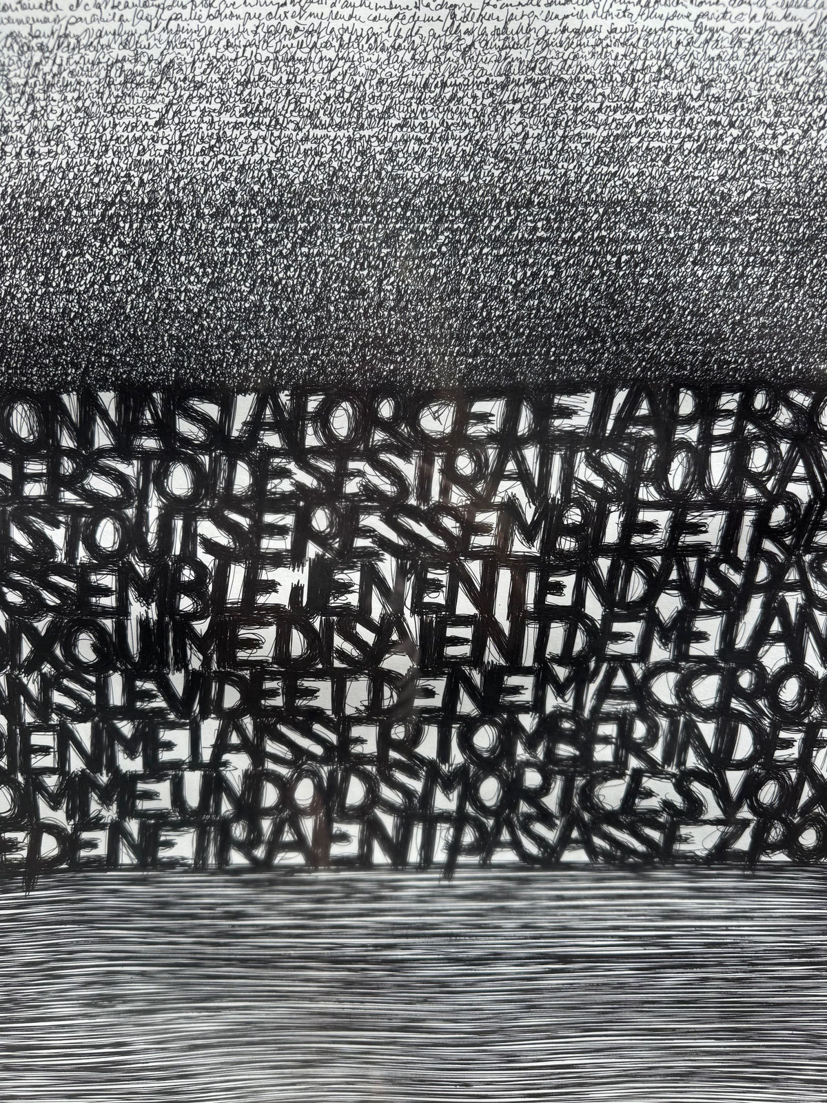 Jean-Michel Comte, The cliff of my speech