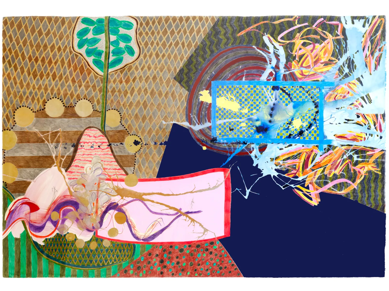 Drawing by Agnès Bourély