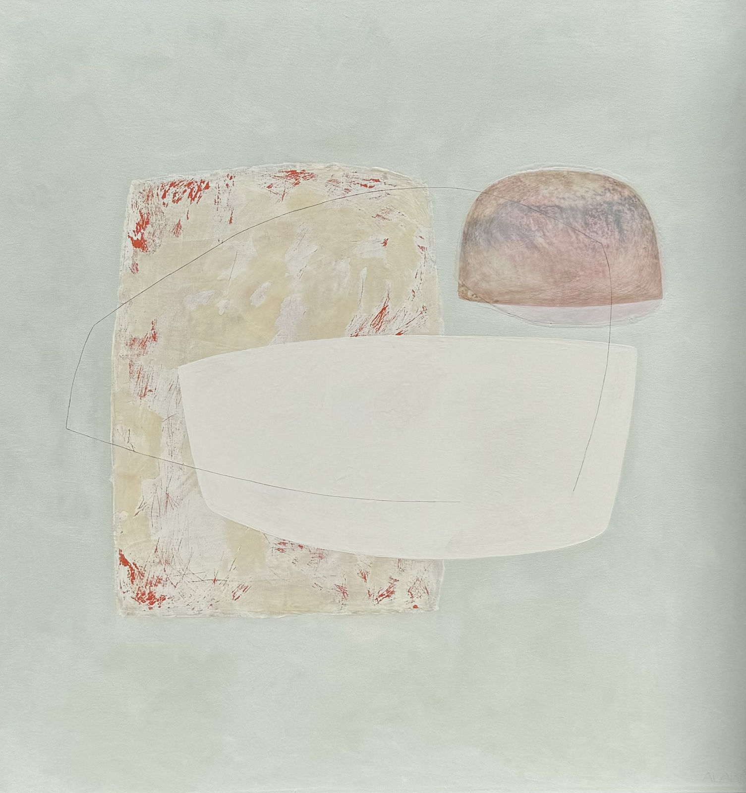 Cristina Alabau, Óleo sobre lienzo II, 2022