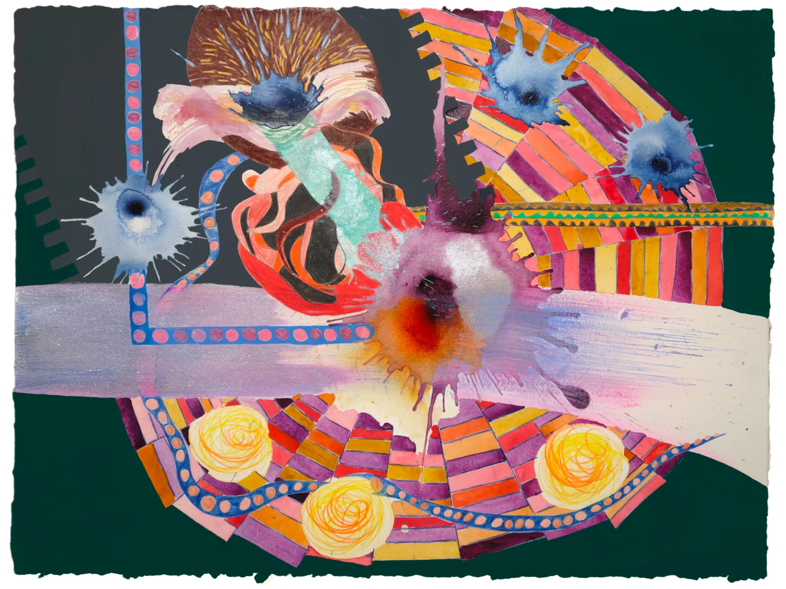 Drawing by Agnès Bourély