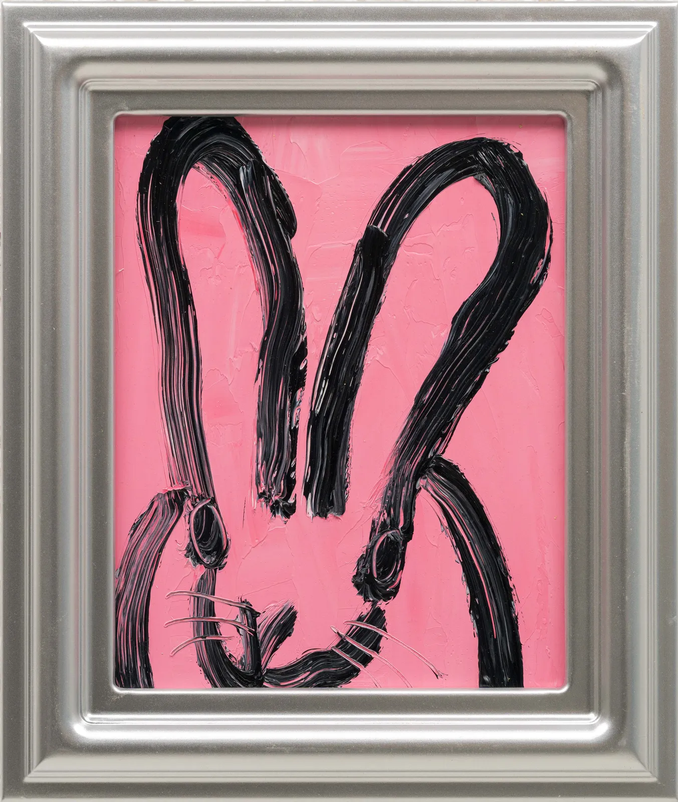 Hunt Slonem, Pink Bunny (JMG3333), 2026