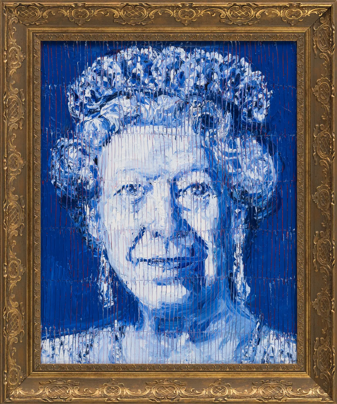 Hunt Slonem, Her Majesty Queen Elizabeth (JMG3156), 2026