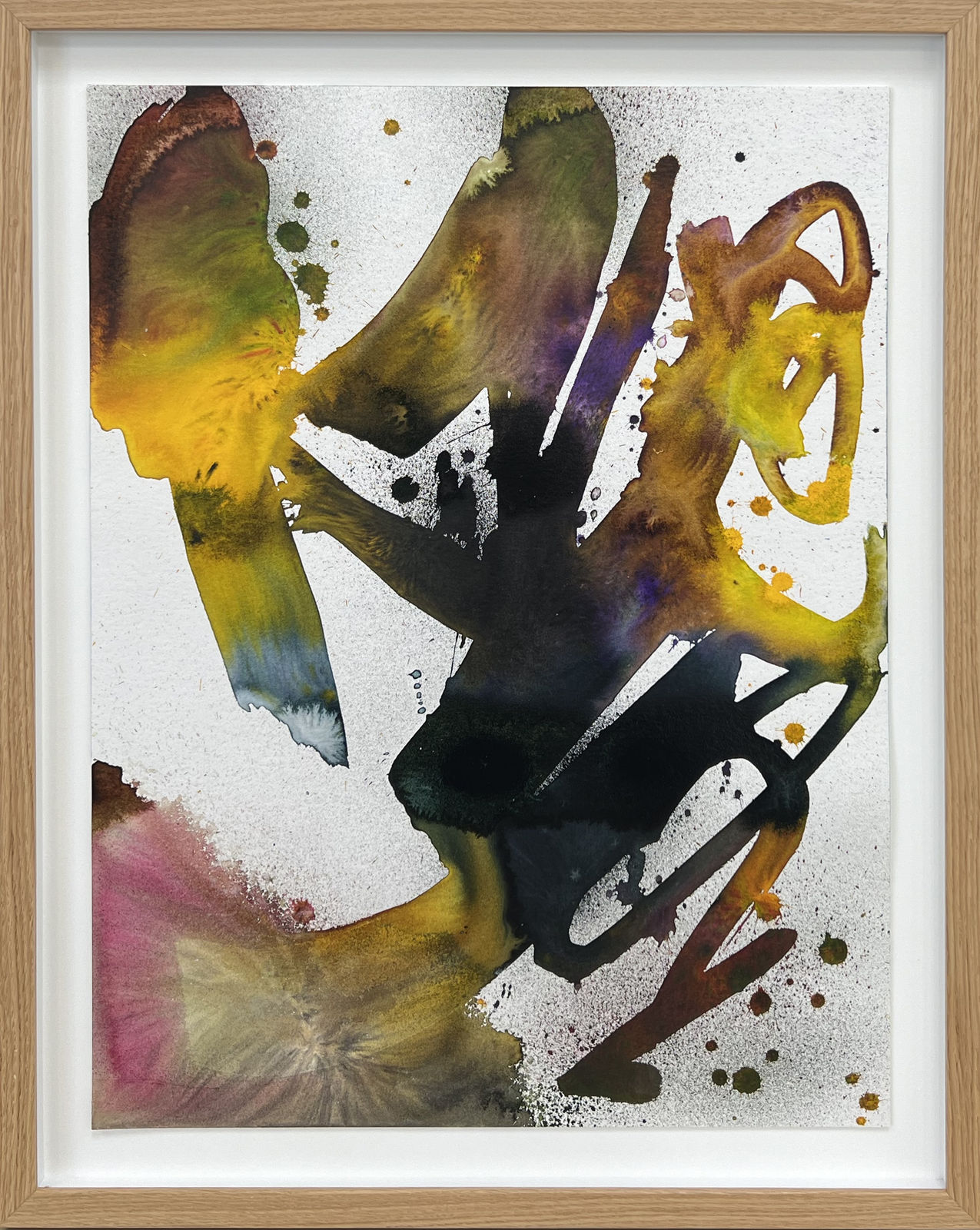 Max Frintrop, Watercolor Installation, 2024