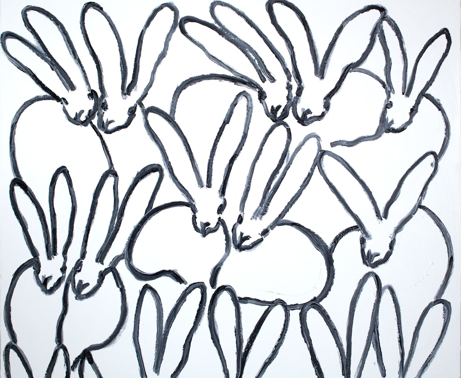 Hunt Slonem, All Ears (CER01332), 2018