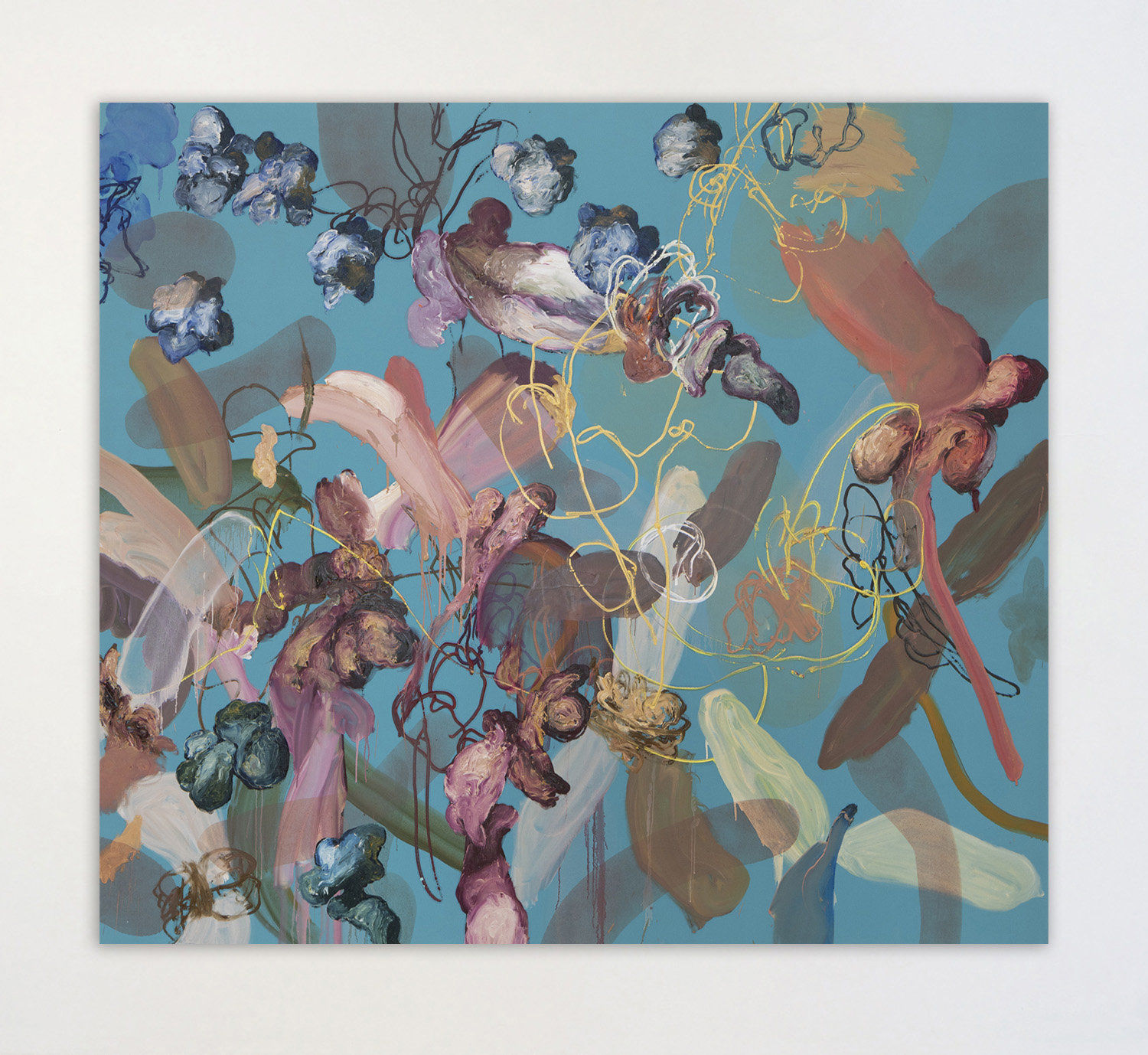 Angel Ricardo Ricardo Rios, La alberca en el mes de abril (3), 2024