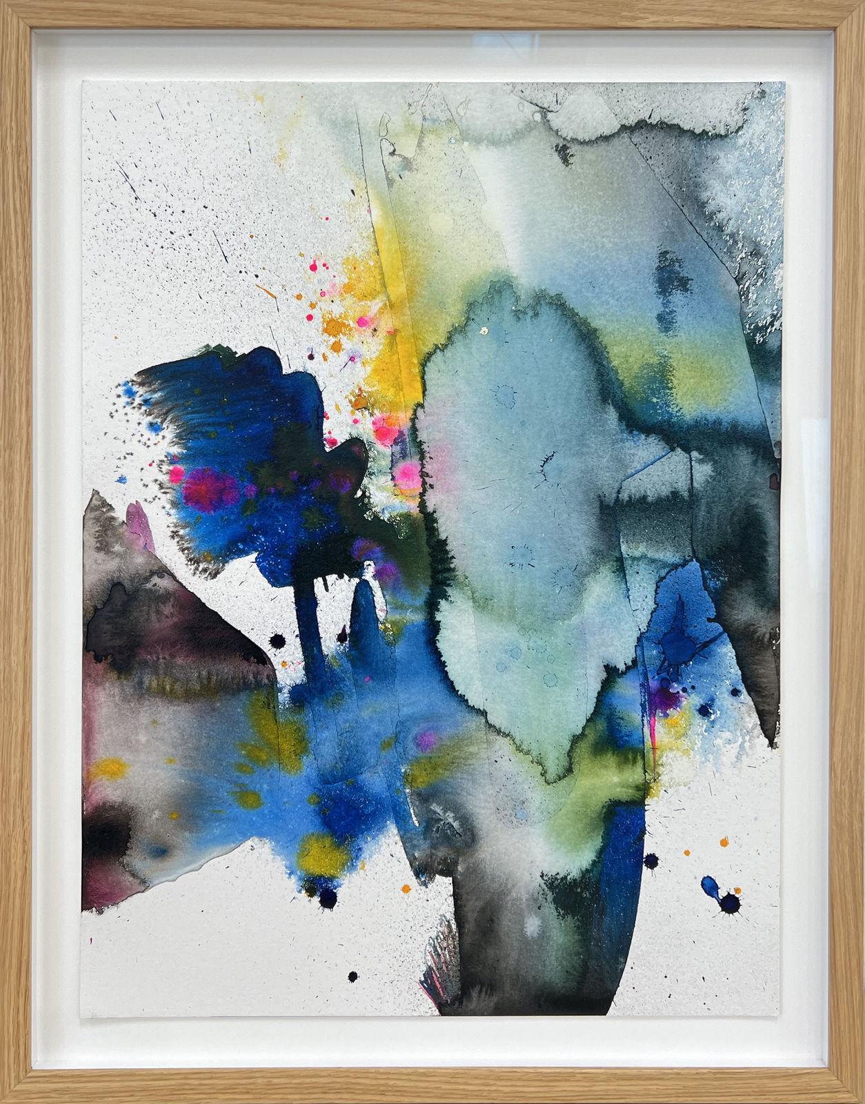 Max Frintrop, Watercolor Installation, 2024