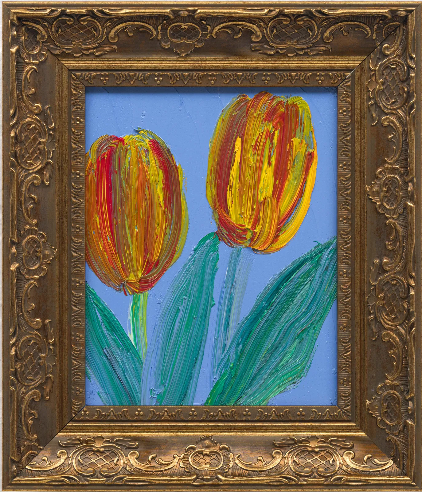 Hunt Slonem, Two Tulips (JMG2903), 2026