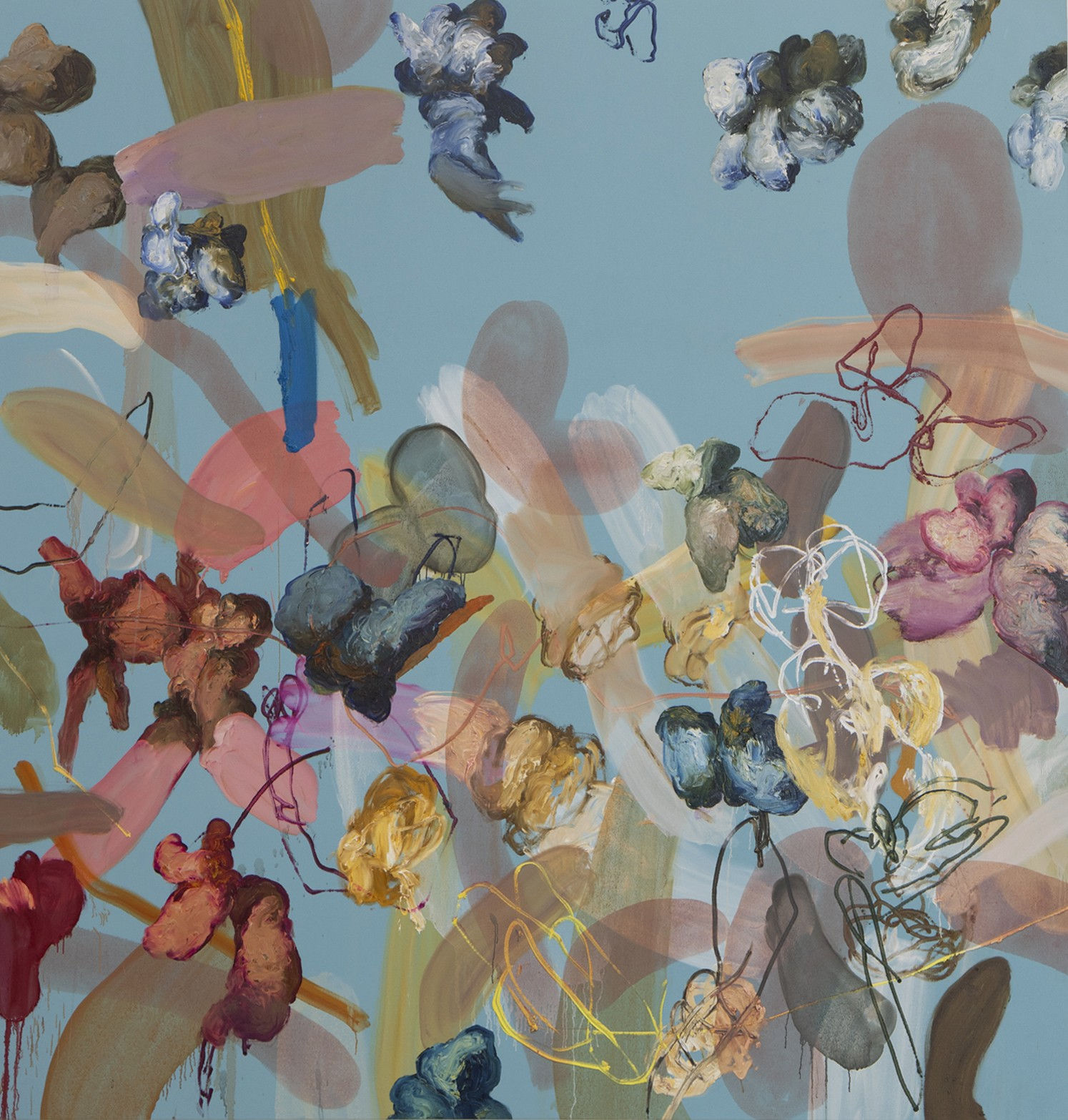 Angel Ricardo Ricardo Rios, La alberca en el mes de abril (2), 2024