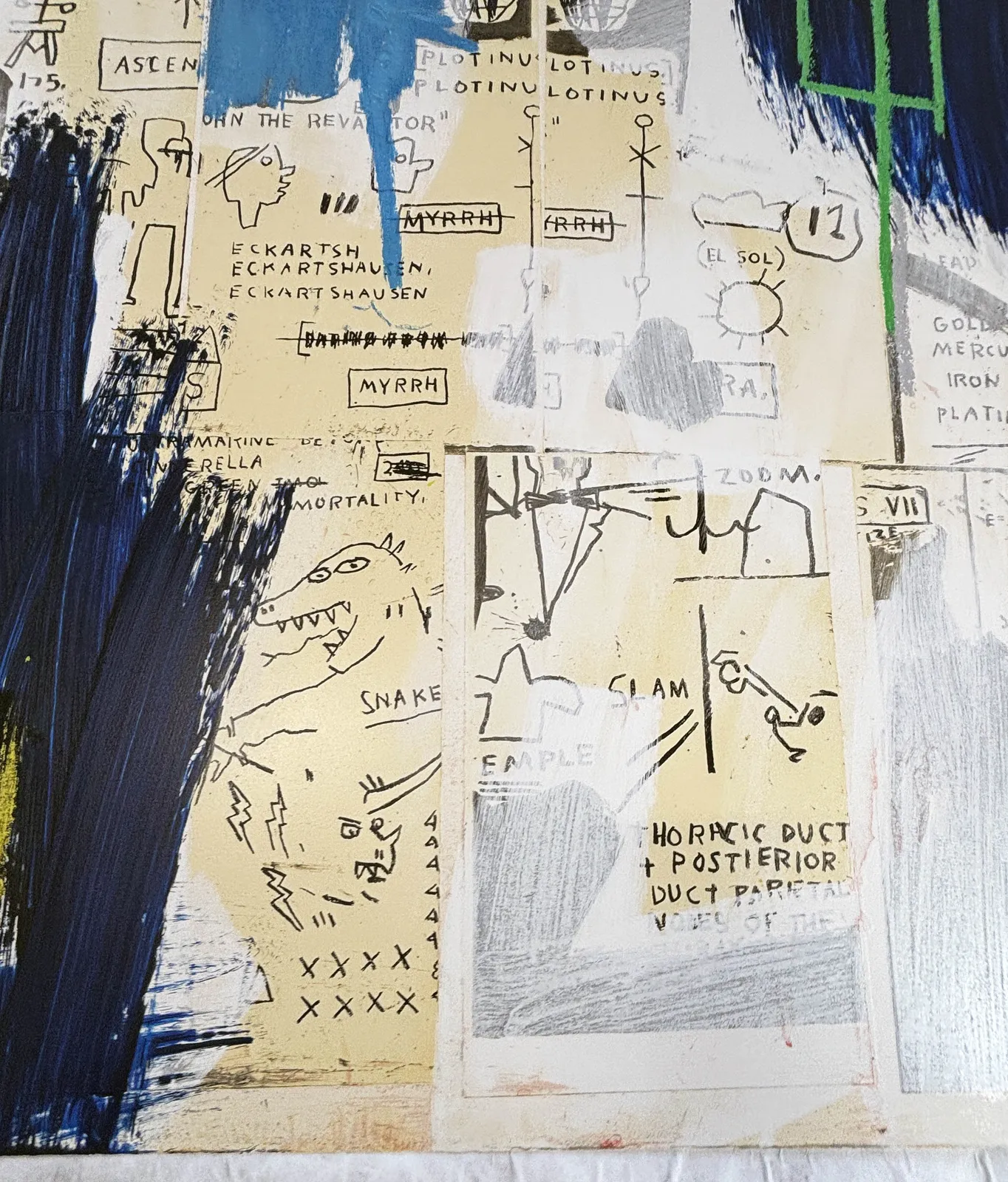 Jean-Michel Basquiat, Odours of Punt, 1983/2024