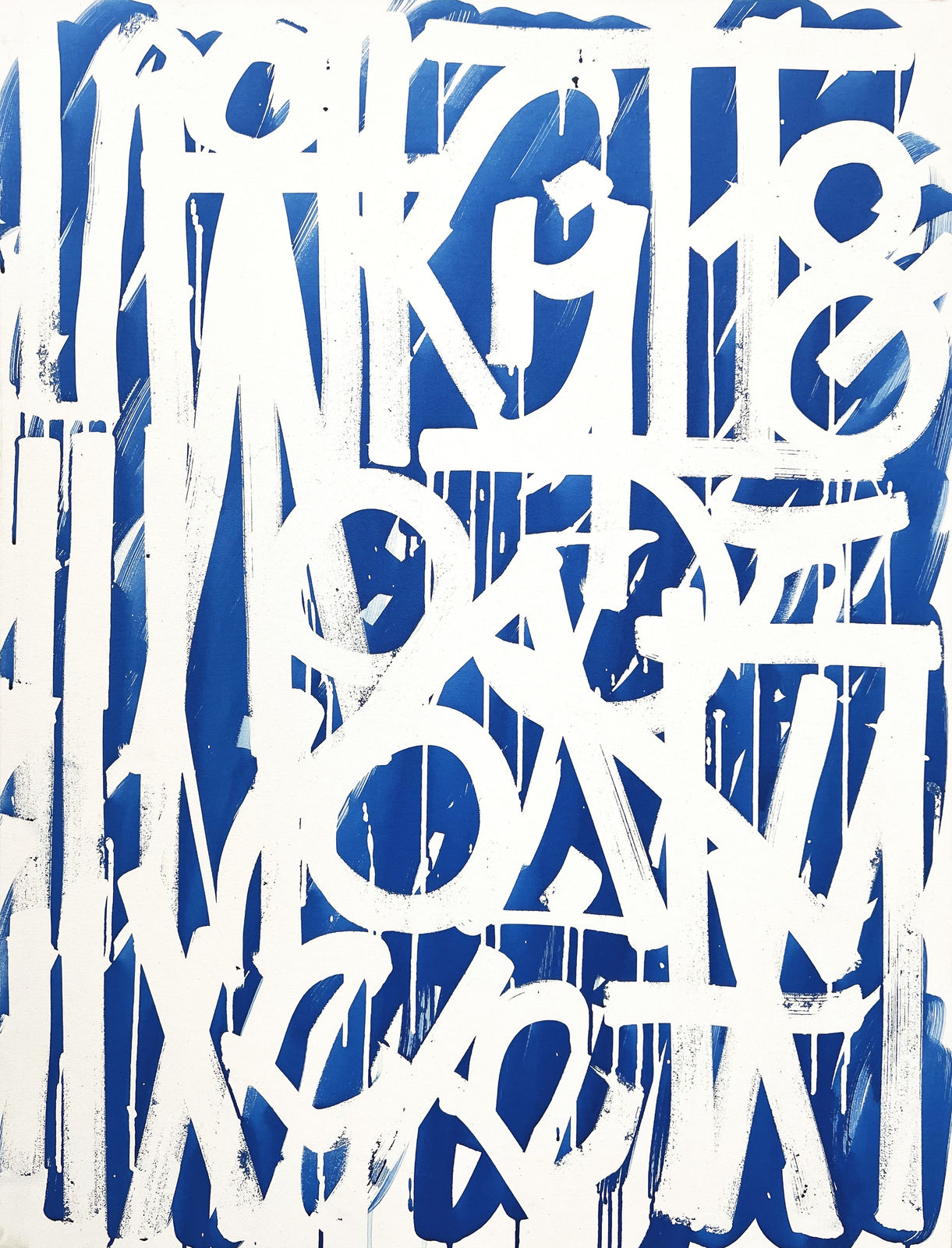RETNA, Iridescence Diptych, 2025