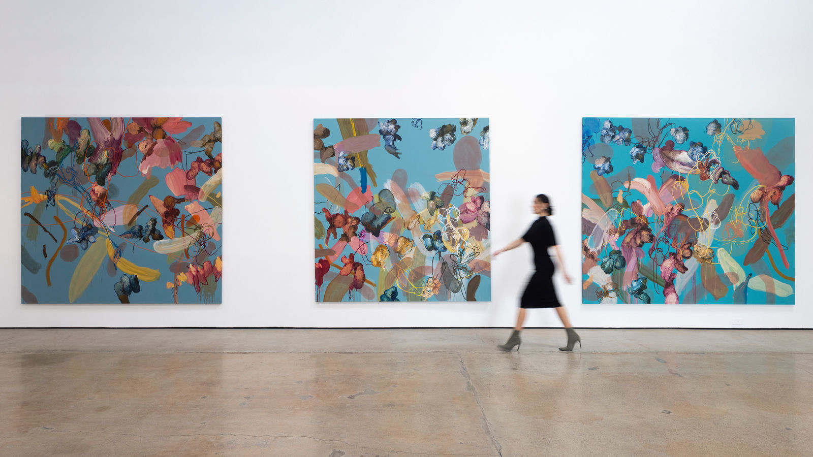 Angel Ricardo Ricardo Rios, La alberca en el mes de abril (2), 2024