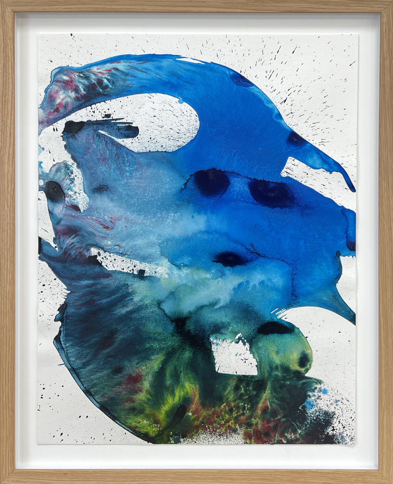 Max Frintrop, Watercolor Installation, 2024