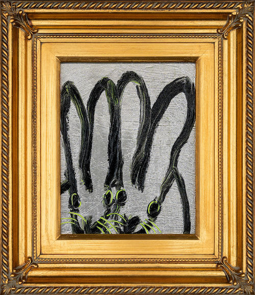 Hunt Slonem, 2 Hare Lop (JEM0864), 2024