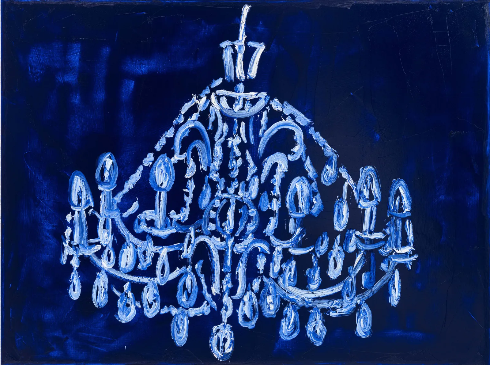 Hunt Slonem, Chandelier 5 (JMG1657), 2025