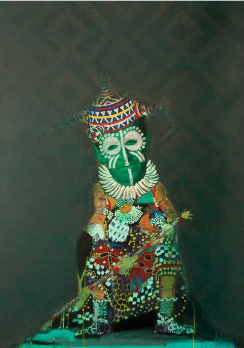 Pathy Tshindele, Sans Titre (Nicolas Sarkozy), 2012